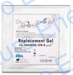 Zoll set of 5 Original 8900-0803-01 Replacement Adhesive Gels