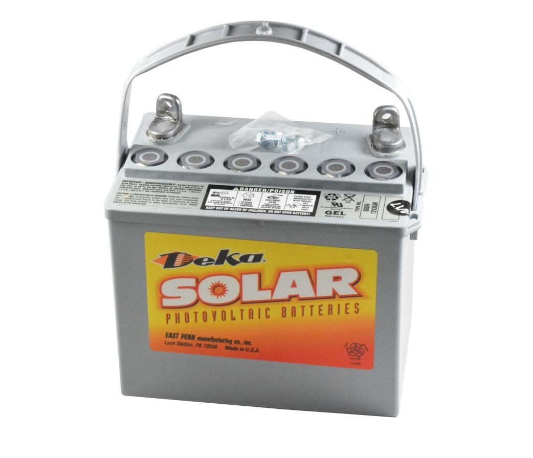 Deka Solar 8GU1H-DEKA Sealed Lead Acid Battery